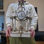 Pendule portique Empire Bronze, Marbre, Verre - 1850-1900 -, Antiek en Kunst