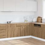 vidaXL Onderkast met lade Lyon 60x46x81,5 cm bewerkt hout, Huis en Inrichting, Kasten | Overige, Verzenden, Nieuw