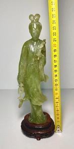 Scultura cinese in serpentino - serpentino - China, Antiek en Kunst
