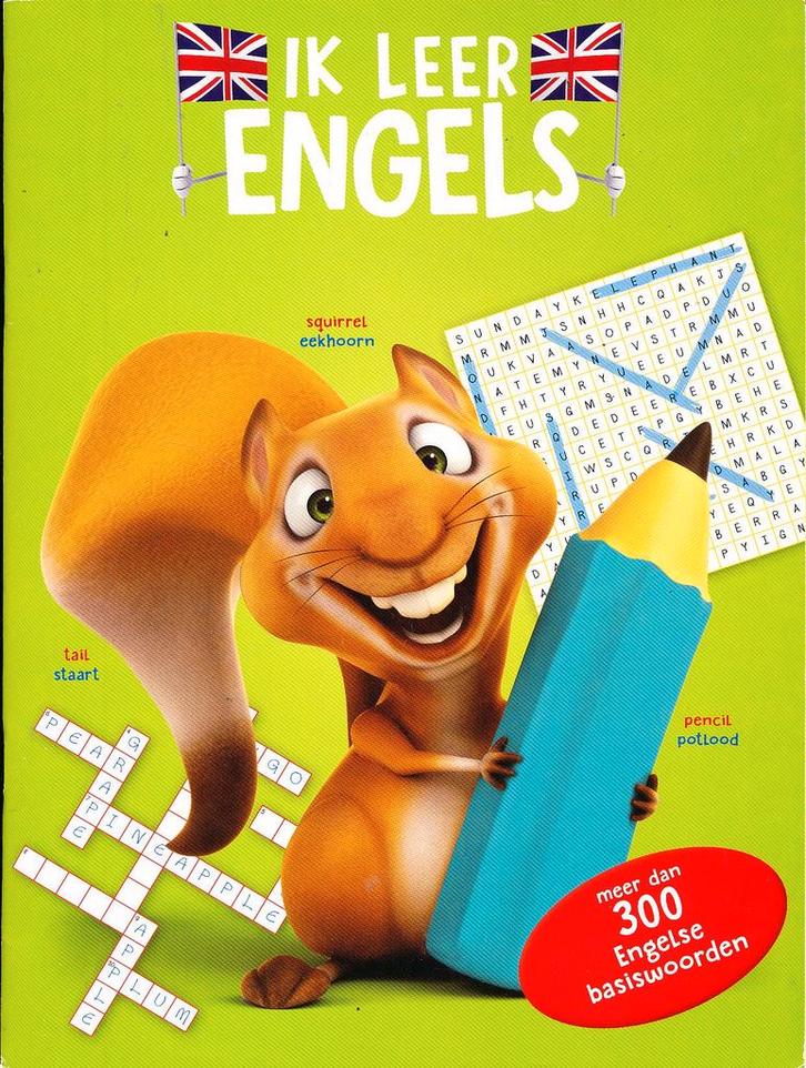 Ik leer Engels, groen met een eekhoorn (per stuk), Boeken, Schoolboeken, Verzenden