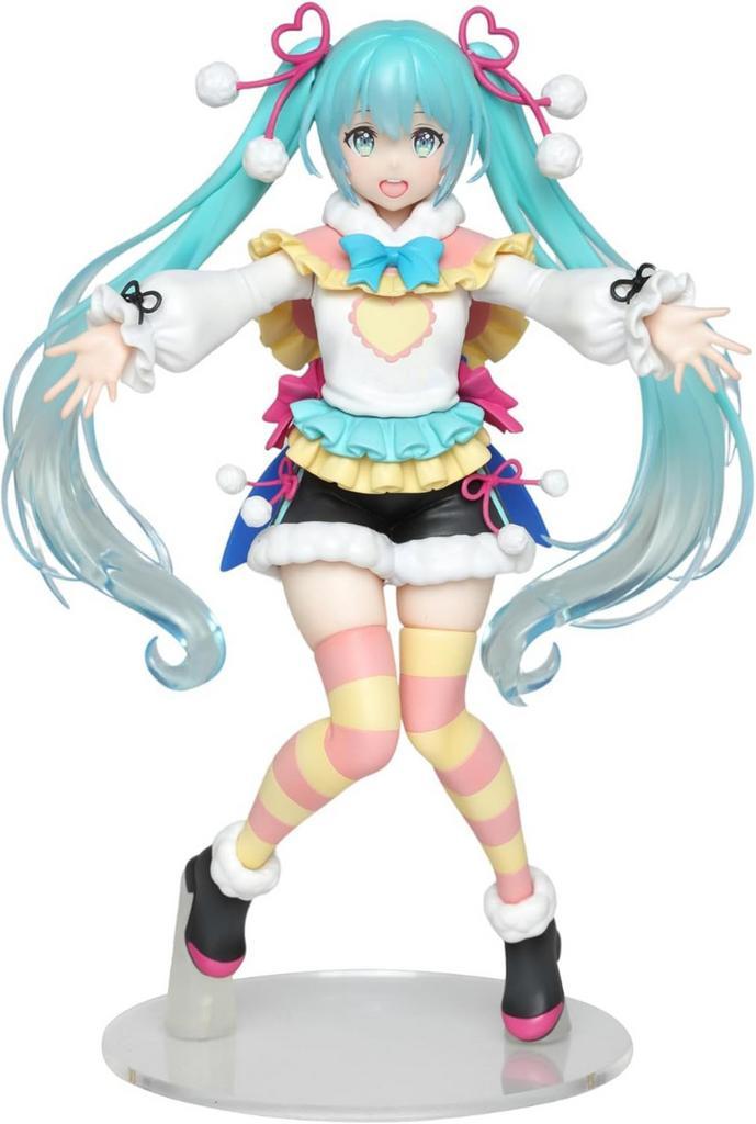 Taito Hatsune Miku Fashion Figure-Hatsune Miku (Winter Image, Verzamelen, Poppetjes en Figuurtjes, Ophalen of Verzenden