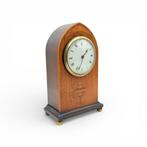 Klok Edwardiaans Hout, Messing - 1910-1920, Antiek en Kunst, Antiek | Klokken