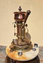 Stefano Ugolini - Koffiezetapparaat - Koper, Hout, Messing -, Antiek en Kunst