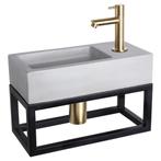 Fonteinset Differnz Ravo Beton en Handoekrek 38.5x18.5x9 cm, Doe-het-zelf en Bouw, Ophalen of Verzenden, Nieuw, Overige typen