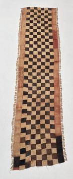 Textiel 280cm. - Tapis - Shoowa-Kuba - DR Congo (Zonder