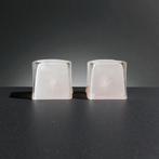 IKEA - Lamp - Iviken - Glas - Twee tafellampen, Antiek en Kunst