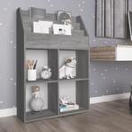 vidaXL Kindertijdschriftenrek 71x30x114 cm bewerkt hout, Huis en Inrichting, Woonaccessoires | Krantenbakken en Lectuurbakken