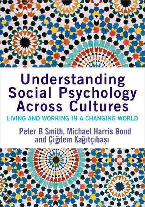 Understanding Social Psychology Across Cultures, Boeken, Overige Boeken, Gelezen, Verzenden