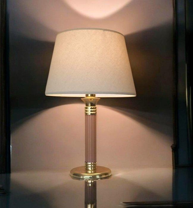 Lamp - Style Empire - Metaal en Goud Metaal, Antiek en Kunst, Curiosa en Brocante