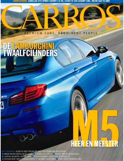 2011 CARROS MAGAZINE 07 NEDERLANDS, Livres, Autos | Brochures & Magazines