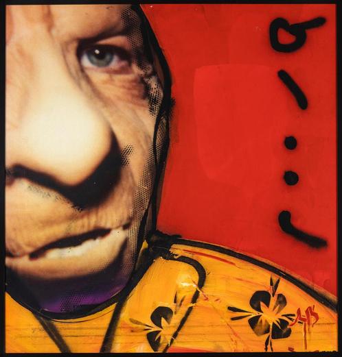 Herman Brood | Origineel Schilderij: Crazy Face, Antiek en Kunst, Kunst | Schilderijen | Modern, Verzenden