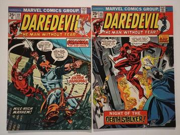 Daredevil (Vol. 1) #111, #115 - 2 Comic - EO - 1974, Nieuw