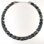 Halsketting Zilver Parel - Tahiti Rainbow Ø9,3x11,1M, Nieuw