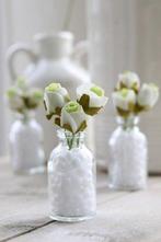 Glas Vaas Fles voor schelpen 10,4x4,8 cm, Nieuw