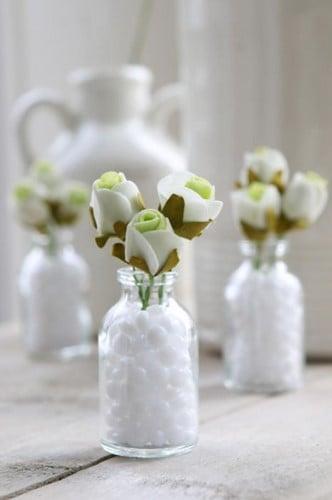 Glas Vaas Fles voor schelpen 10,4x4,8 cm, Hobby en Vrije tijd, Knutselen, Nieuw