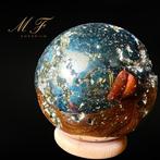 Prachtige bol van pyriet Bol - Hoogte: 60 mm - Breedte: 60