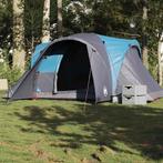 vidaXL Koepeltent 6-persoons waterdicht blauw, Caravans en Kamperen, Verzenden, Nieuw