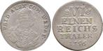 1/6 taler, daalder oorlogsgeld 1756 Wied Neuwied: Johann..., Postzegels en Munten, België, Verzenden