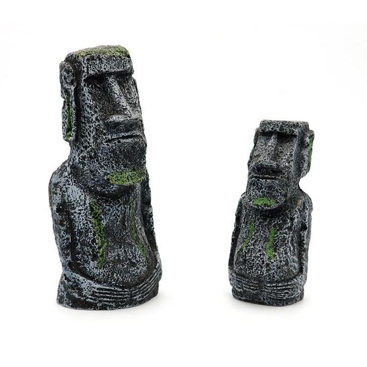 Paaseiland / Moai 12 cm As-161 (Aquarium decoratie), Dieren en Toebehoren, Vissen | Aquaria en Toebehoren, Nieuw, Verzenden