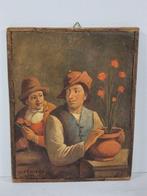 Scuola fiamminga (XIX-XX), nello stile di David Teniers -, Antiek en Kunst