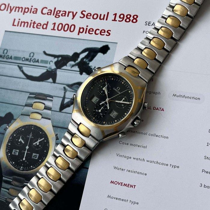 Omega - Seamaster Olympic Games Collection - Limited, Handtassen en Accessoires, Horloges | Heren