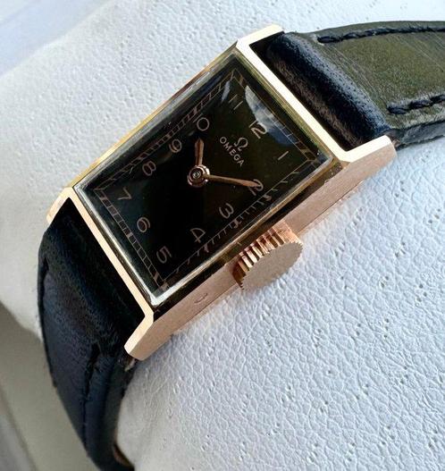 Omega - Womens 14K GOLD - 9884057 - Femme - 1938, Handtassen en Accessoires, Horloges | Heren