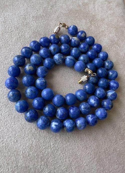 Lapis lazuli - Verguld - Kettingsluiting - Vintage, Antiek en Kunst, Kunst | Niet-Westerse kunst