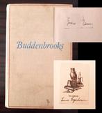 Signed, Thomas Mann - Buddenbrooks, Ex Libris Pianist Emma, Antiek en Kunst