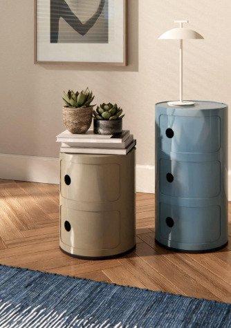 Kartell - Anna Castelli Ferrieri - Ladekast - Componibili, Antiek en Kunst, Antiek | Meubels | Stoelen en Sofa's