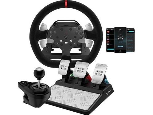 Veiling - PXN - V10 - Professioneel Racestuur - Met pedalen, Games en Spelcomputers, Spelcomputers | Overige Accessoires