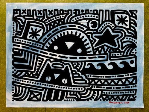Ottograph - A work of art XL, Antiek en Kunst, Kunst | Schilderijen | Modern