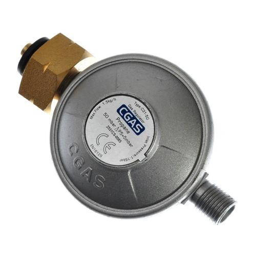 Drukregelaar | HENDI Gasbarbecues/Hokkers | 50mBar HENDI, Zakelijke goederen, Horeca | Keukenapparatuur, Nieuw in verpakking, Verzenden