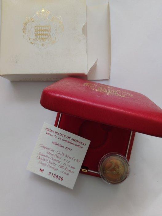 Monaco. 2 Euro 2017 Carabiniers Proof, Postzegels en Munten, Munten | Europa | Euromunten