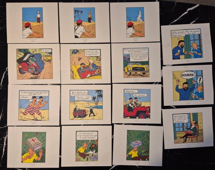 Hergé-Moulinsart 2011 - Ensemble de 30 tirés à part, Boeken, Stripverhalen