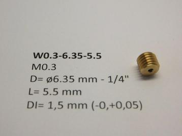 micromotor W0.3-6.35-5.5 wormwiel beschikbaar voor biedingen