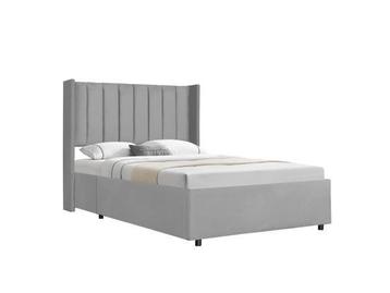 Veiling - Gestoffeerd bed Savona - 200 x 120 cm - Lichtgrijs beschikbaar voor biedingen