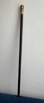 Wandelstok - Hout, Messing, Zilver, Antiek en Kunst