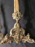 Kaarsenhouder (2) - Metaal, Zilver - Set kandelaars