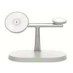 3 in 1 Draadloos Qi Oplaadstation - Compatibel met Apple, Telecommunicatie, Verzenden, Nieuw