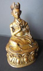 Exceptionnel bronze doré tibétain du célèbre 8ème Karmapa