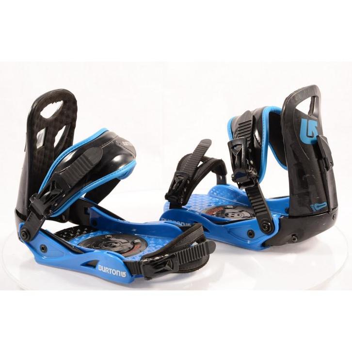 S snowboard bindingen BURTON PROGRESSION BLACK/blue ( TOP st, Sport en Fitness, Snowboarden, Verzenden