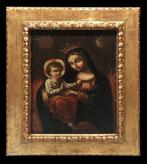 Spanish Colonial School (XVII-XVIII) - The Virgin as the, Antiek en Kunst
