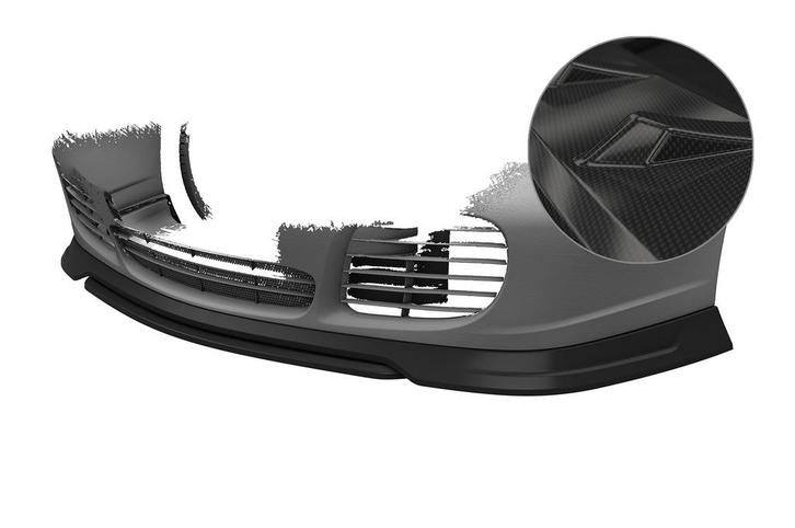 Cupspoilerlip met ABE voor Porsche 911/996 CSL831-C, Auto-onderdelen, Carrosserie, Nieuw, Verzenden