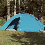 vidaXL Tent 8-persoons waterdicht blauw, Caravans en Kamperen, Tenten, Nieuw