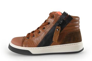 Romagnoli Hoge sneakers in maat 29 Cognac | 5% extra korting beschikbaar voor biedingen