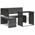 Luxe Tuinbank met Kussens - 40% Korting - Laatste Stuks!, Verzenden, Nieuw, Kunststof