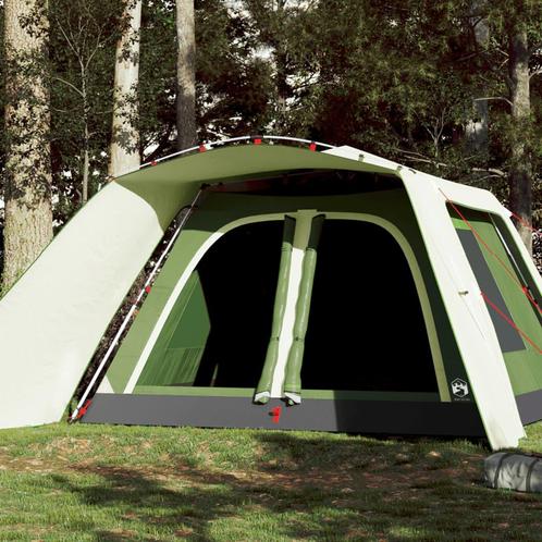 vidaXL Gezinstent met luifel 9-persoons snelontgrendeling, Caravans en Kamperen, Tenten, Nieuw, Verzenden