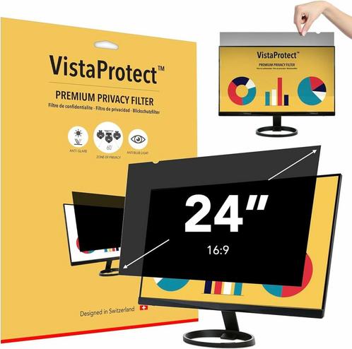 VistaProtect - Premium privacy- en anti-blauwlichtfilter..., Informatique & Logiciels, Boîtiers d'ordinateurs, Envoi