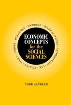 Economic Concepts for the Social Sciences 9780521796774, Boeken, Verzenden, Gelezen, Todd Sandler