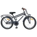 vidaXL Kinderfiets 22 Inch voor 7-12 jaar oud Donkergrijs, Fietsen en Brommers, Verzenden, Nieuw
